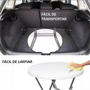 MESA DE CENTRO MINIMALISTA ECOMLAB LATERAL PLEGABLE HP-60Y