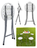 BANCOS DE PLASTICO PLEGABLES ECOMLAB KIT DE 4 BANCOS HP-32D