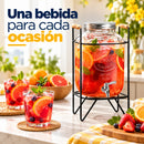 DISPENSADOR DE BEBIDAS VITROLERO ECOMLAB CON BASE METALICA