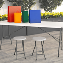 BANCO DE PLASTICO PLEGABLE ECOMLAB BLANCO PORTATIL HP-32D INDIVIDUAL/KIT