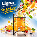 DISPENSADOR DE BEBIDAS VITROLERO ECOMLAB CON BASE METALICA
