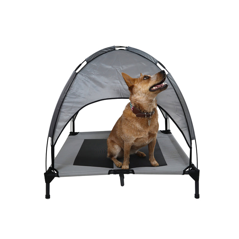 Cama Elevada Para Perros Mascotas Fresca, Portátil Y Armable