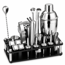 Coctelera Shaker Coctelera Ecomlab Kit Mixología 24 Piezas Bartender Base Acrílico