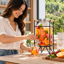 DISPENSADOR DE BEBIDAS VITROLERO ECOMLAB CON BASE METALICA