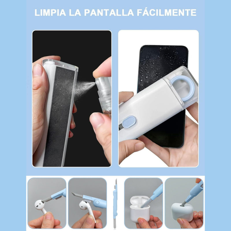 LIMPIADOR AIRPODS KIT DE LIMPIEZA ELECTRONICOS CAMARA ECOMLAB LIMPIADOR 6/7 HERRAMIENTAS