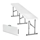 BANCA PLEGABLE DE PLÁSTICO ECOMLAB PORTAFOLIO 180CM HP-180CD