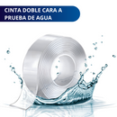 CINTA DOBLE CARA ADHESIVA ECOMLAB TRANSPARENTE NANO TAPE 3/5 METROS
