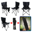 MESA PLEGABLE CAMPING CON 4 SILLAS ECOMLAB JARDIN PORTÁTIL