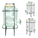 DISPENSADOR DE BEBIDAS VITROLERO ECOMLAB CON BASE METALICA