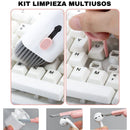 Kit De Limpieza Para Celulares Multifuncional Ecomlab 7 En 1 Color Rosa