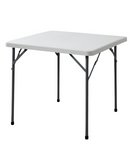Mesa De Plastico Cuadrada Plegable Ecomlab Hp-84f Jardín