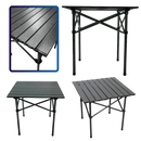 MESA PLEGABLE CAMPING CON 4 SILLAS ECOMLAB JARDIN PORTÁTIL