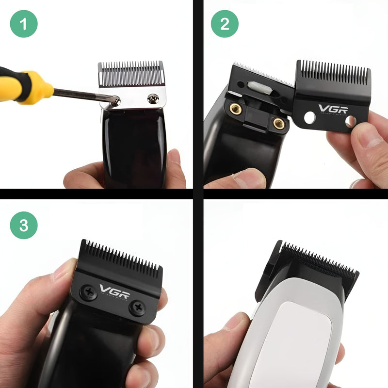 Cuchilla Navaja Repuesto DLC VGR Repuesto Clipper Barbero