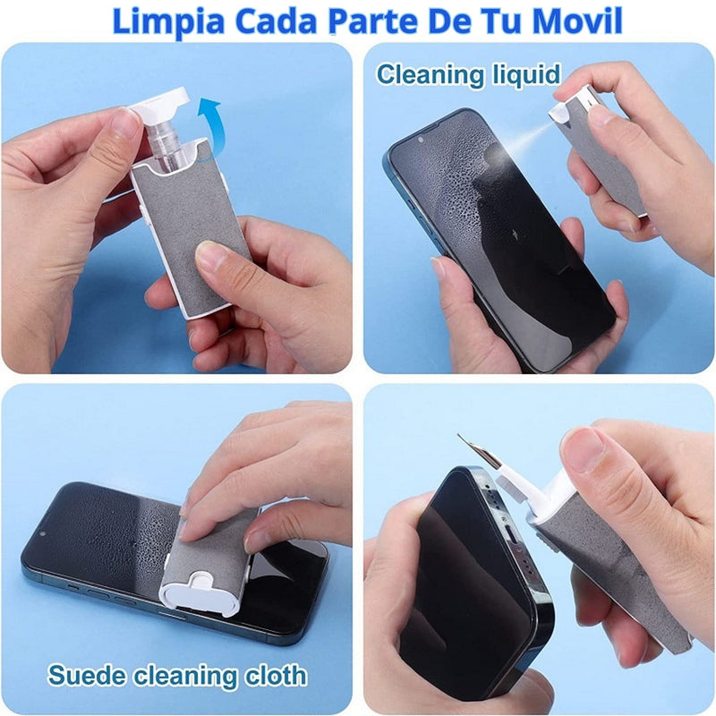 LIMPIADOR AIRPODS KIT DE LIMPIEZA ELECTRONICOS CAMARA ECOMLAB LIMPIADOR 6/7 HERRAMIENTAS