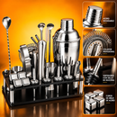 Coctelera Shaker Coctelera Ecomlab Kit Mixología 24 Piezas Bartender Base Acrílico