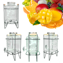 DISPENSADOR DE BEBIDAS VITROLERO ECOMLAB CON BASE METALICA