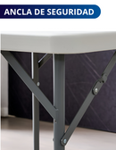 Mesa De Plastico Cuadrada Plegable Ecomlab Hp-84f Jardín