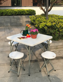 Mesa De Plastico Cuadrada Plegable Ecomlab Hp-84f Jardín