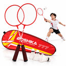 Juego de Badminton 2 Raquetas 3 Gallitos Facil de Trasladar