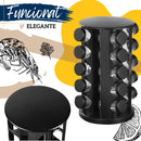 Especiero Giratorio De Cocina Ecomlab Frascos Para Especias