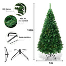 ARBOL DE NAVIDAD PINO NAVIDEÑO ECOMLAB FRONDOSO 1.80 MTS