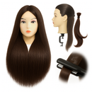 CABEZA PARA PEINAR CABEZOTE ECOMLAB CABELLO NATURAL 75%