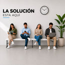 Banca Plegable de Plástico de 180 cm Tipo Portafolio, Ecomlab Resistente y Fácil de Transportar HP-180CD