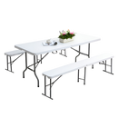 BANCA PLEGABLE DE PLÁSTICO ECOMLAB PORTAFOLIO 180CM HP-180CD