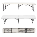 BANCA PLEGABLE DE PLÁSTICO ECOMLAB PORTAFOLIO 180CM HP-180CD