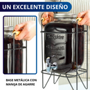 DISPENSADOR DE BEBIDAS VITROLERO ECOMLAB CON BASE METALICA