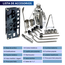 COCTELERA SHAKER COCTELERA ECOMLAB KIT BARTENDER MIXOLOGIA