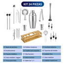 COCTELERA SHAKER COCTELERA ECOMLAB KIT BARTENDER MIXOLOGIA