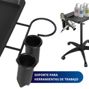 CARRITO AUXILIAR PARA ESTETICA ECOMLAB ORGANIZADOR AJUSTABLE