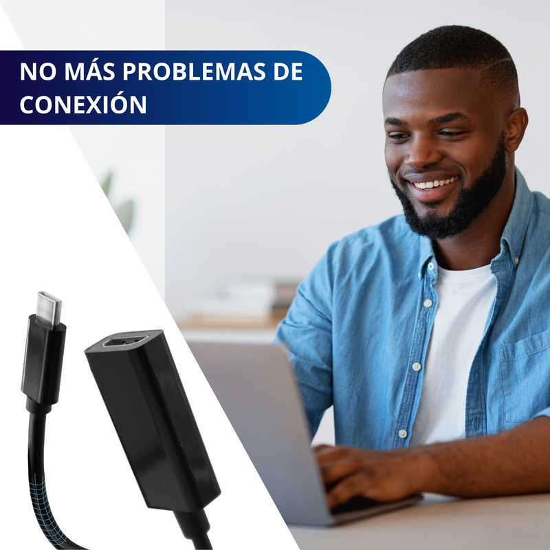 CONVERTIDOR ADAPTADOR HDMI ECOMLAB USB TIPO C A HDMI 4K HD