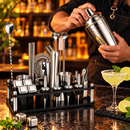 Coctelera Shaker Coctelera Ecomlab Kit Mixología 24 Piezas Bartender Base Acrílico