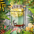 DISPENSADOR DE BEBIDAS VITROLERO ECOMLAB CON BASE METALICA