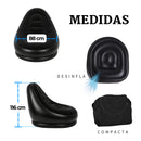 Sillon Inflable Comodo Con Posapies Incluye Bomba Manual