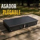 Asador De Carbon Incluye Utensilios Para Parilla