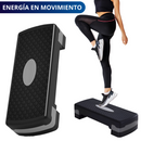 BANCO STEP PARA EJERCICIO ECOMLAB CROSSFIT FITNESS AJUSTABLE