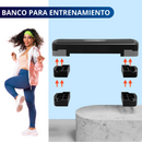 BANCO STEP PARA EJERCICIO ECOMLAB CROSSFIT FITNESS AJUSTABLE