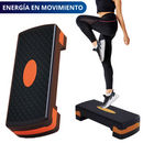 BANCO STEP PARA EJERCICIO ECOMLAB CROSSFIT FITNESS AJUSTABLE
