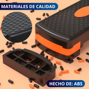 BANCO STEP PARA EJERCICIO ECOMLAB CROSSFIT FITNESS AJUSTABLE