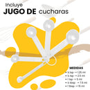 Cucharas de Silicona Utensilios de Cocina Ecomlab Set 25 Pcs