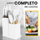 Cucharas de Silicona Utensilios de Cocina Ecomlab Set 25 Pcs