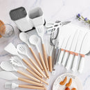 Cucharas de Silicona Utensilios de Cocina Ecomlab Set 25 Pcs