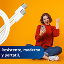 CABLE TIPO C PARA IPHONE 15 ECOMLAB CABLE CARGA RAPIDA DATOS