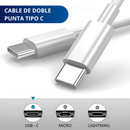 CABLE TIPO C PARA IPHONE 15 ECOMLAB CABLE CARGA RAPIDA DATOS