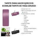 TAPETE PARA HACER EJERCICIO ECOMLAB TAPETE DE YOGA GRUESO