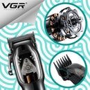 Maquina Para Cortar Cabello Pelo Combo VGR Clipper, Trimmer