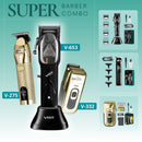 Maquina Para Cortar Cabello Combo VGR Clipper Trimmer Shaver